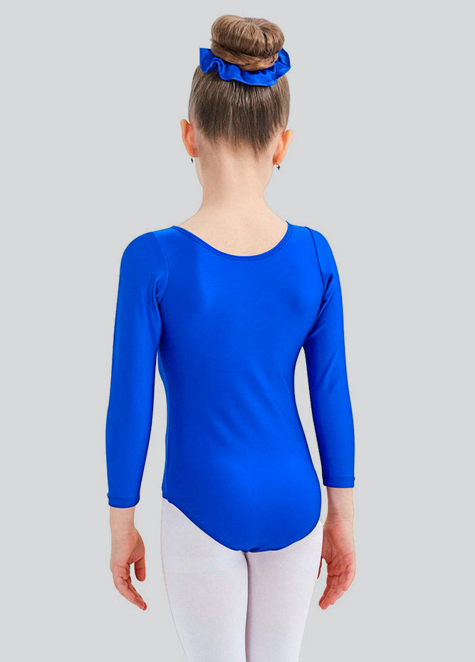 Speerise Girls Roundneck Long Sleeve Leotard