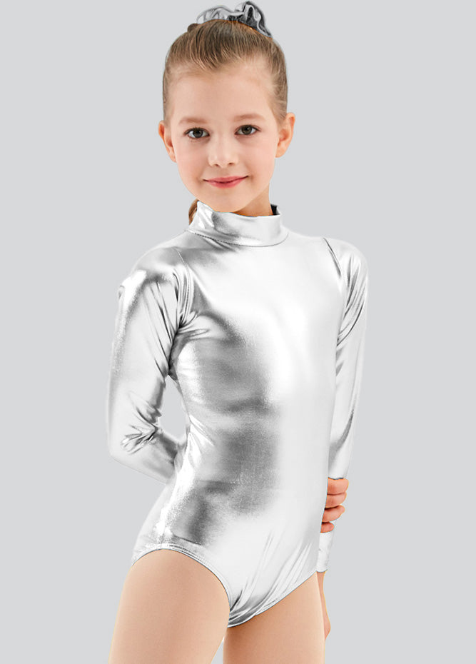 Speerise Girls Shiny Metallic Leotards