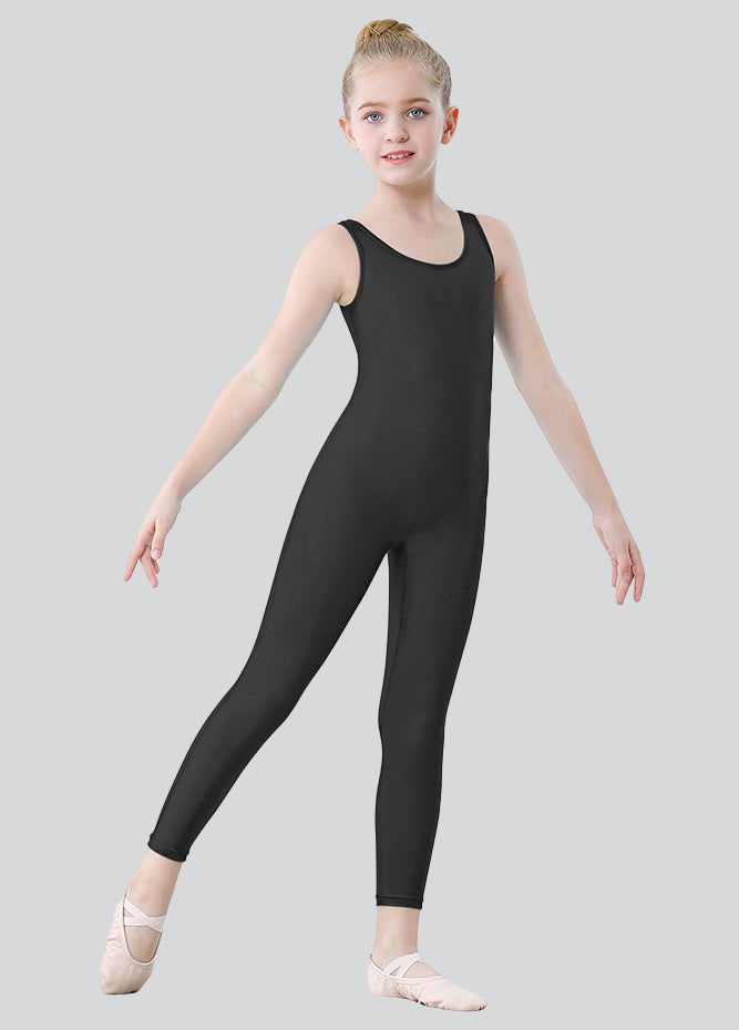 Speerise Girls Sleeveless Tank Stretchy Unitards