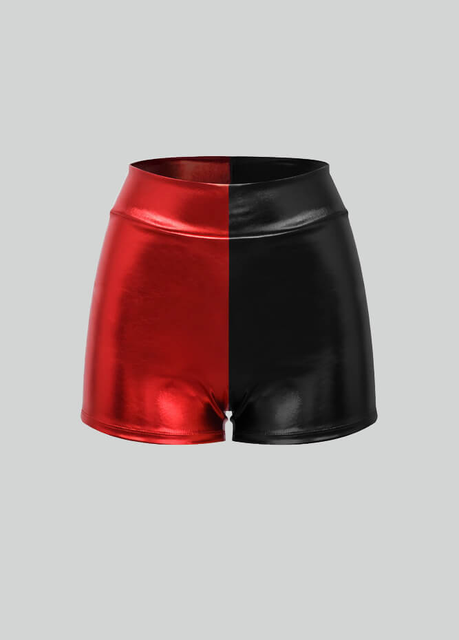 Harley Quinn Suicide Squad Halloween Costume Top & Shorts & Skirt