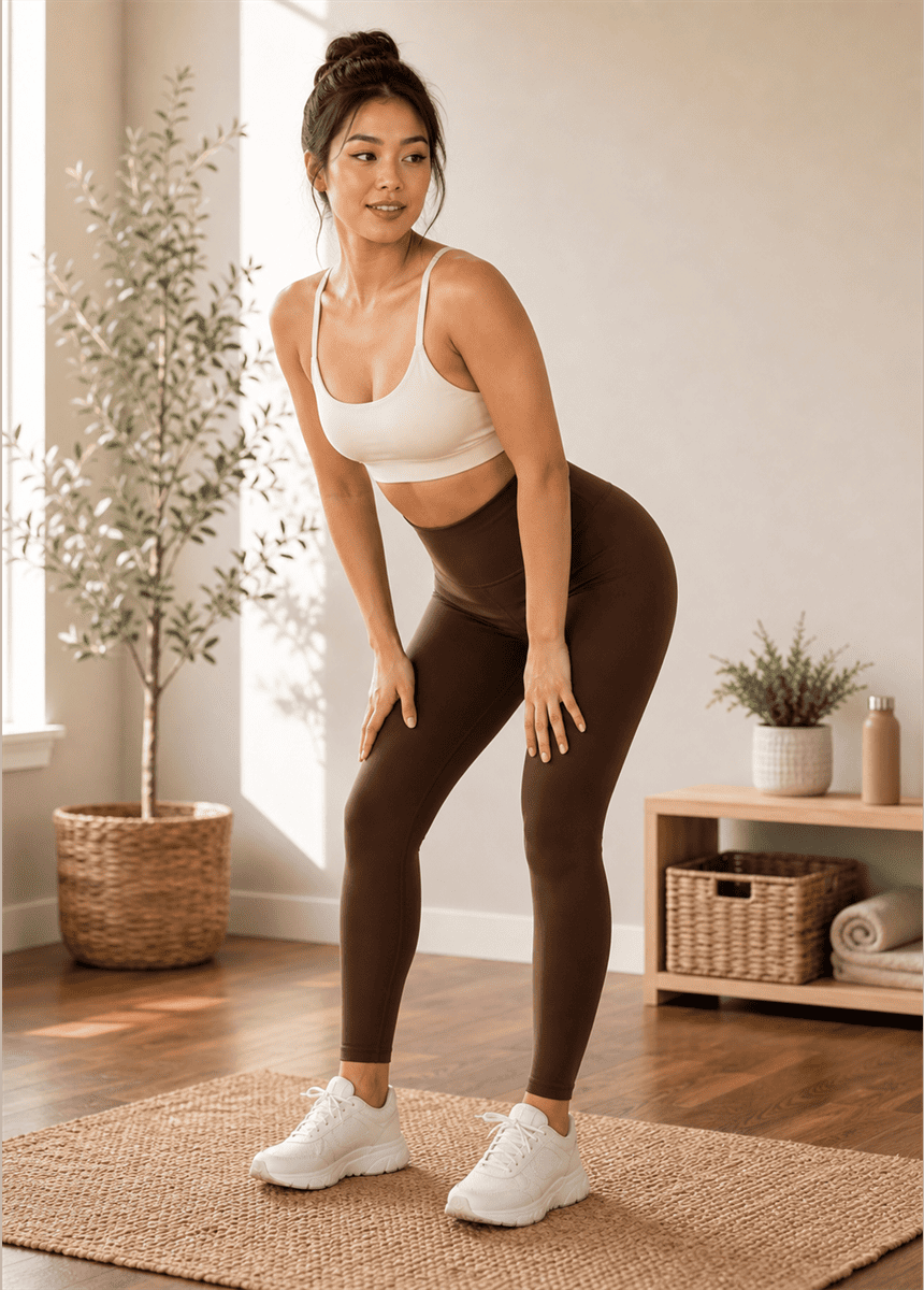High-Rise Sculpting Leggings | Soft & Supportive Spandex Workout Tight