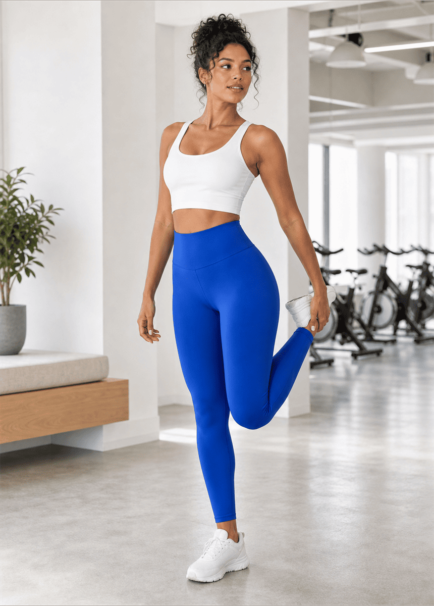 High-Rise Sculpting Leggings | Soft & Supportive Spandex Workout Tight