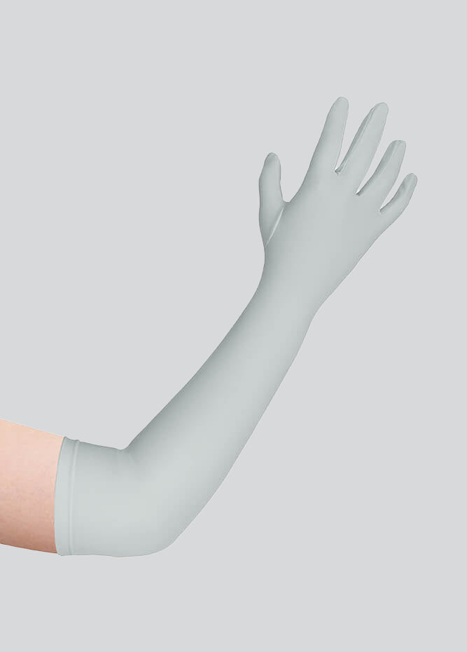 Long Matte Seamless Spandex Gloves