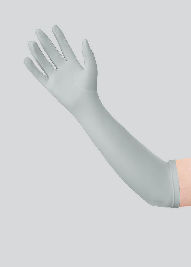 Long Matte Seamless Spandex Gloves