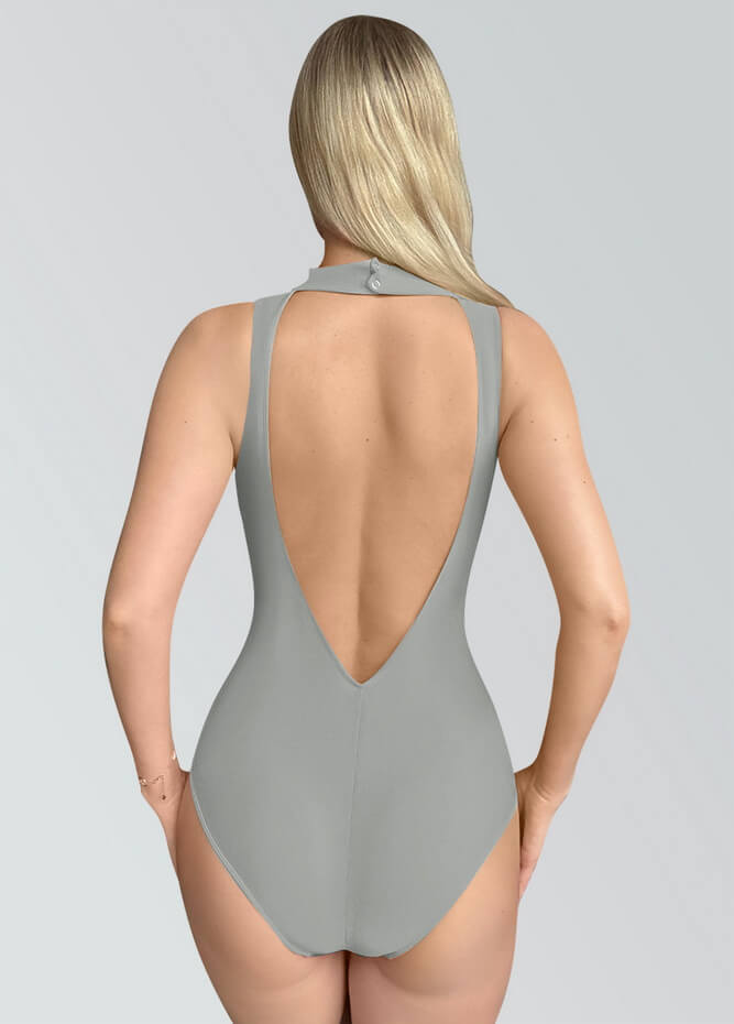 Low Cut Backless Ballet Leotards for Women