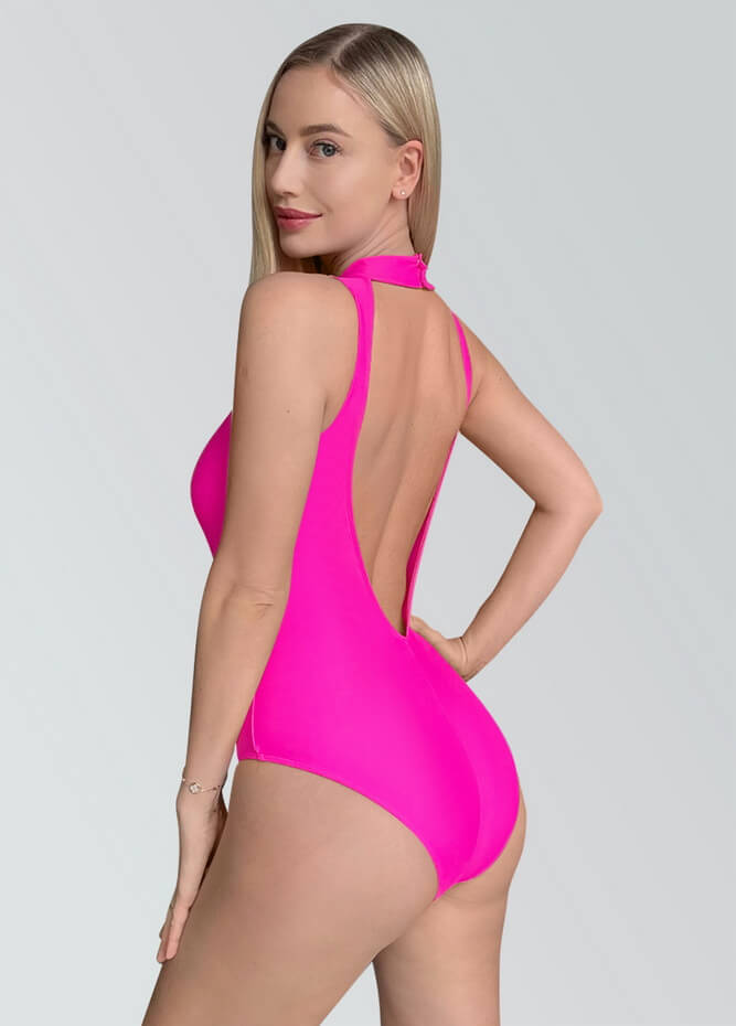 Low Cut Backless Ballet Leotards for Women