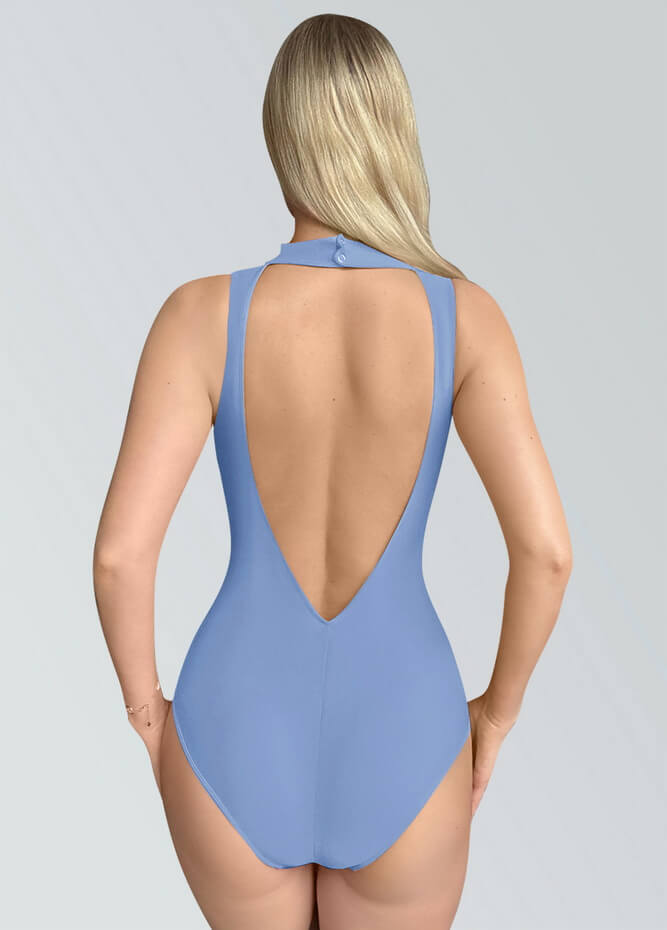 Low Cut Backless Ballet Leotards for Women