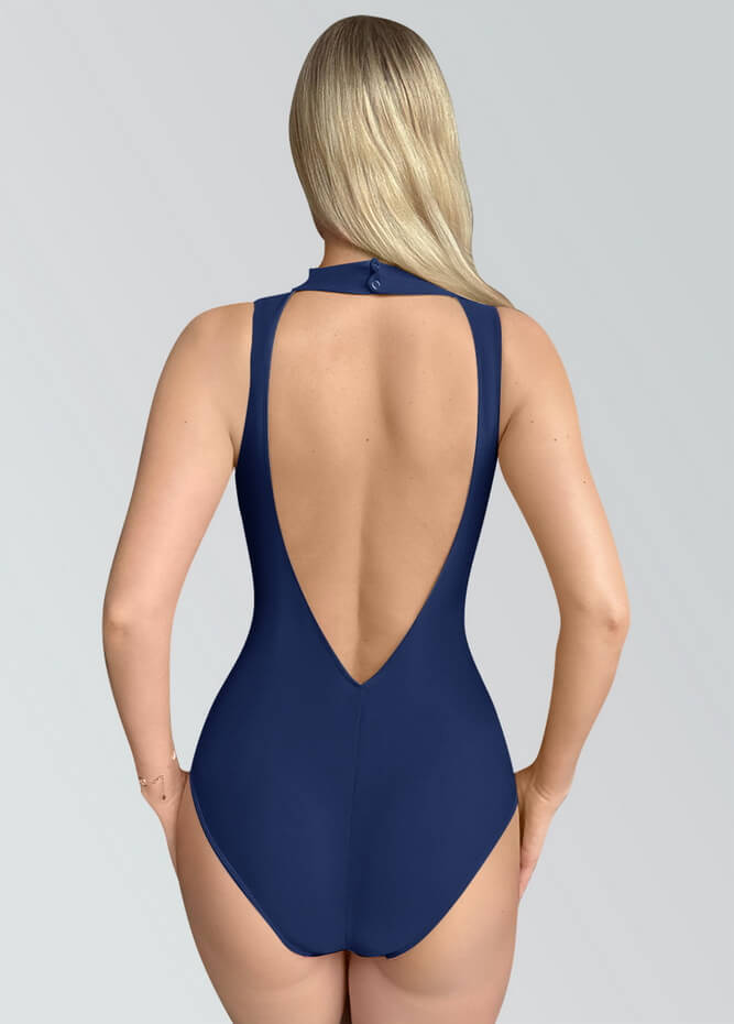 Low Cut Backless Ballet Leotards for Women