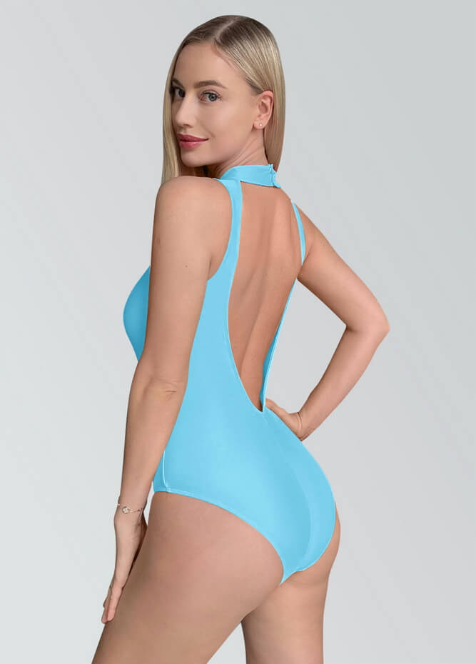 Low Cut Backless Ballet Leotards for Women