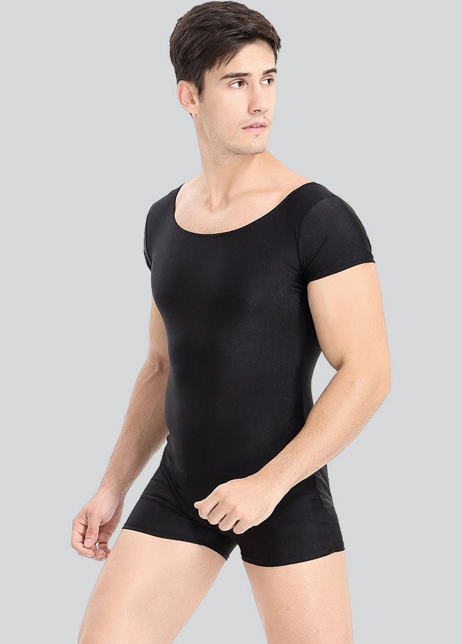 Mens Spandex Bodysuit Workout Biketard