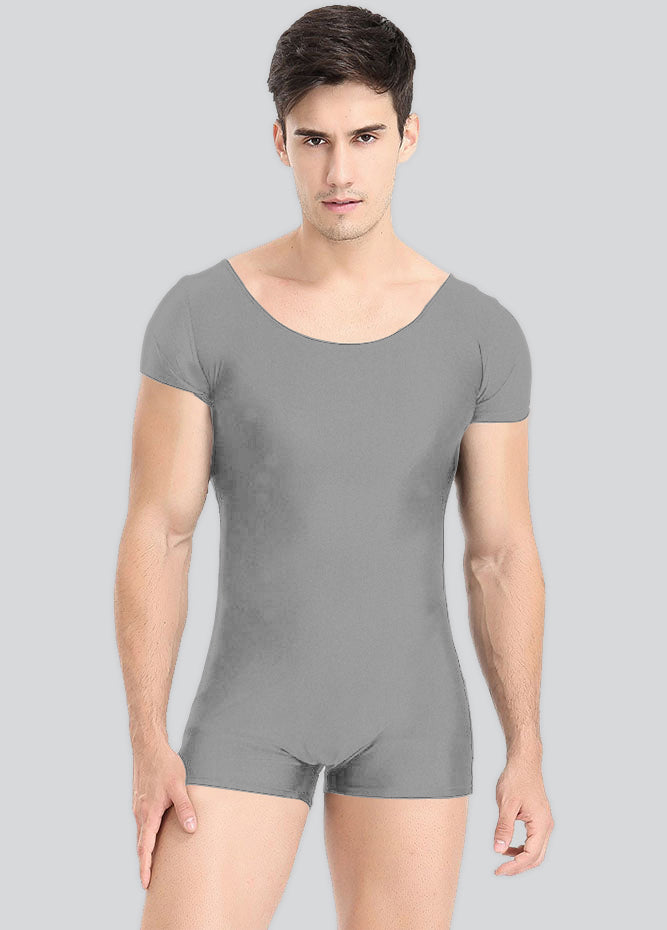 Mens Spandex Bodysuit Workout Biketard