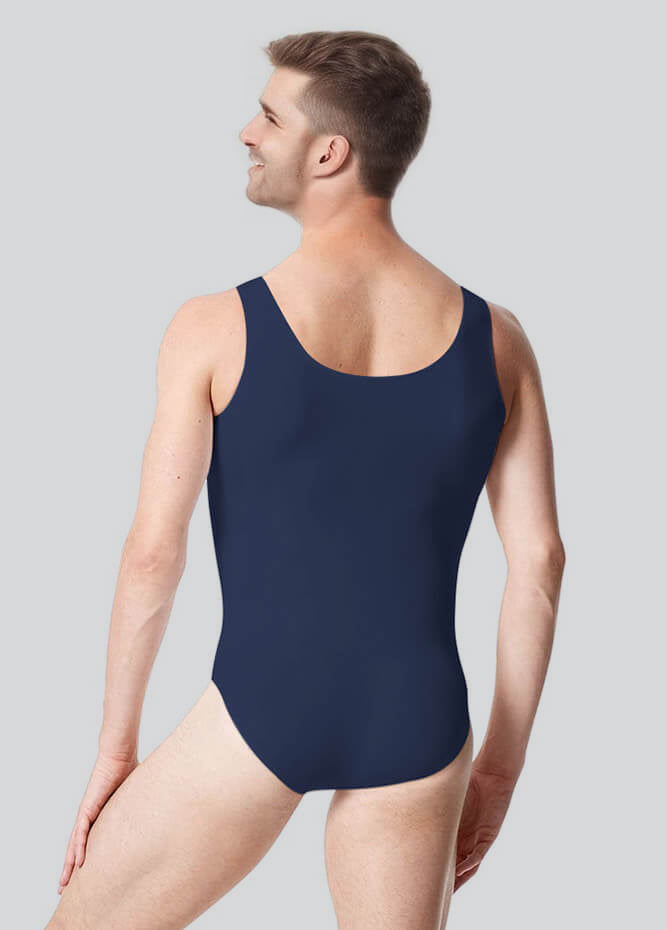 Mens Tank Scoop Neck Ballet Leotard