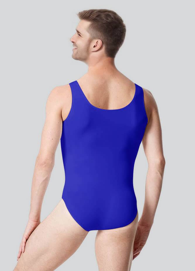 Mens Tank Scoop Neck Ballet Leotard