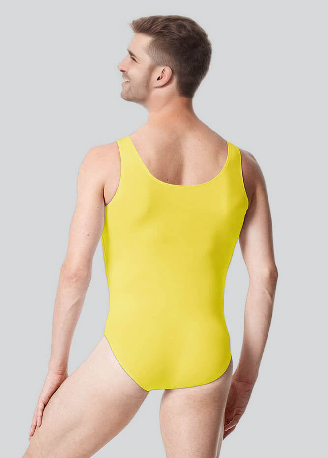 Mens Tank Scoop Neck Ballet Leotard