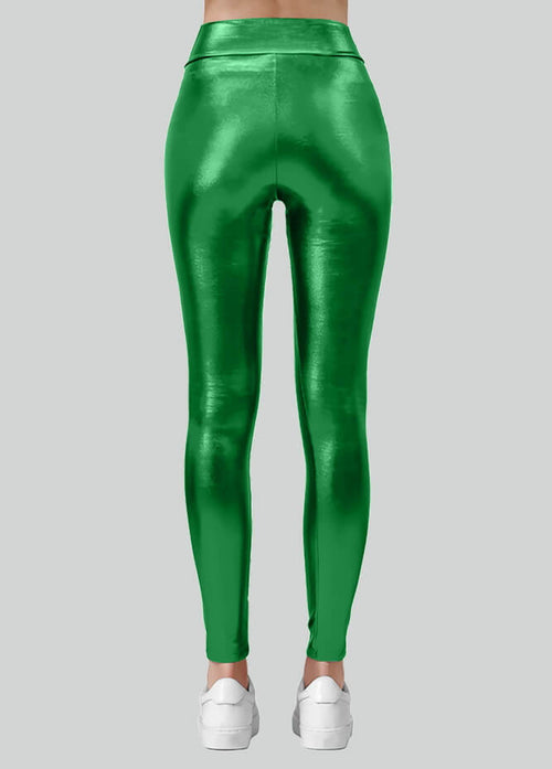 Metallic leggings - Berries main image 0