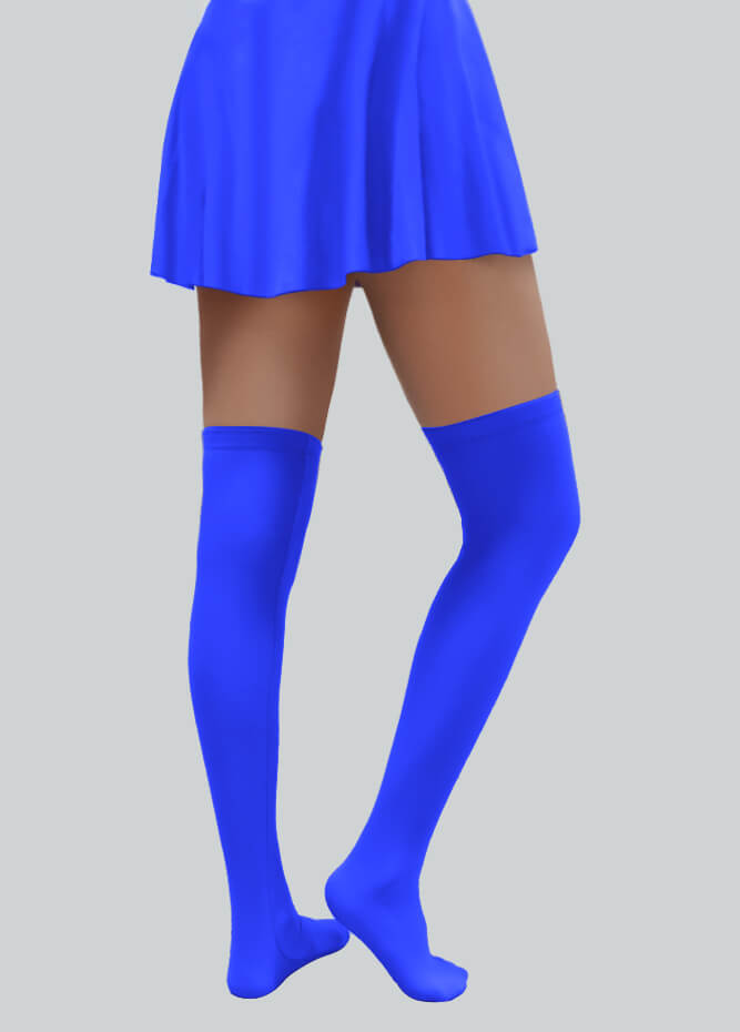 Over-the-Knee Stockings with Silicone Leg Grippers