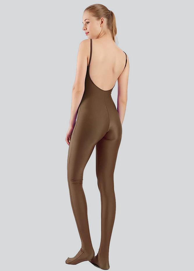 Speerise Womens Camisole Footed Unitard
