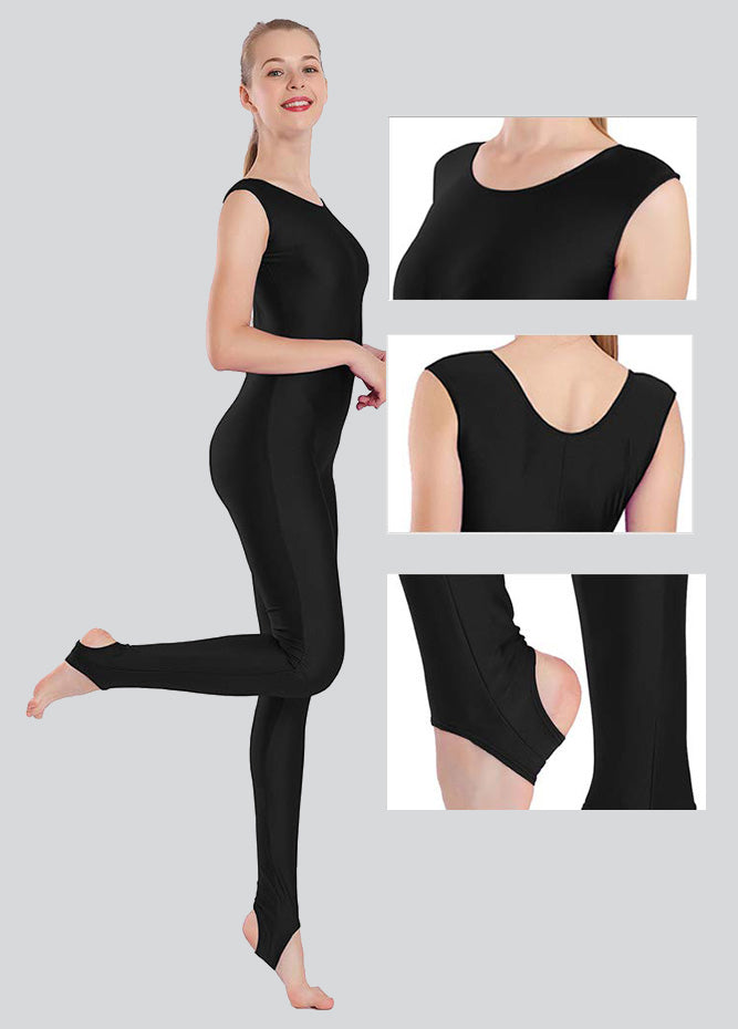 Womens Tank Unitard with Stirrup