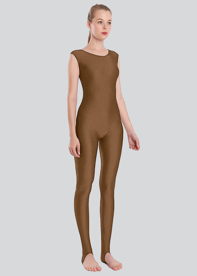 Womens Tank Unitard with Stirrup