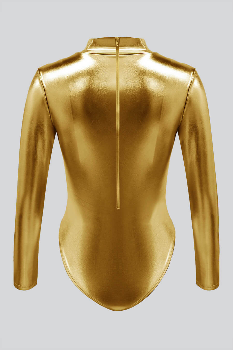 Metallic Dance Leotard - Gold