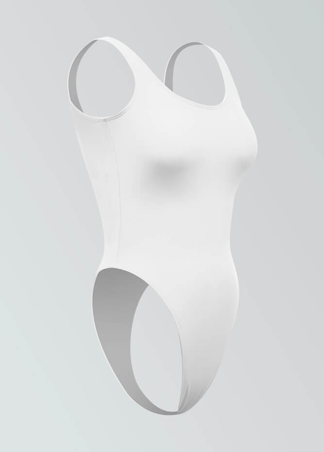 Womens High Cut Thong Spandex Leotard