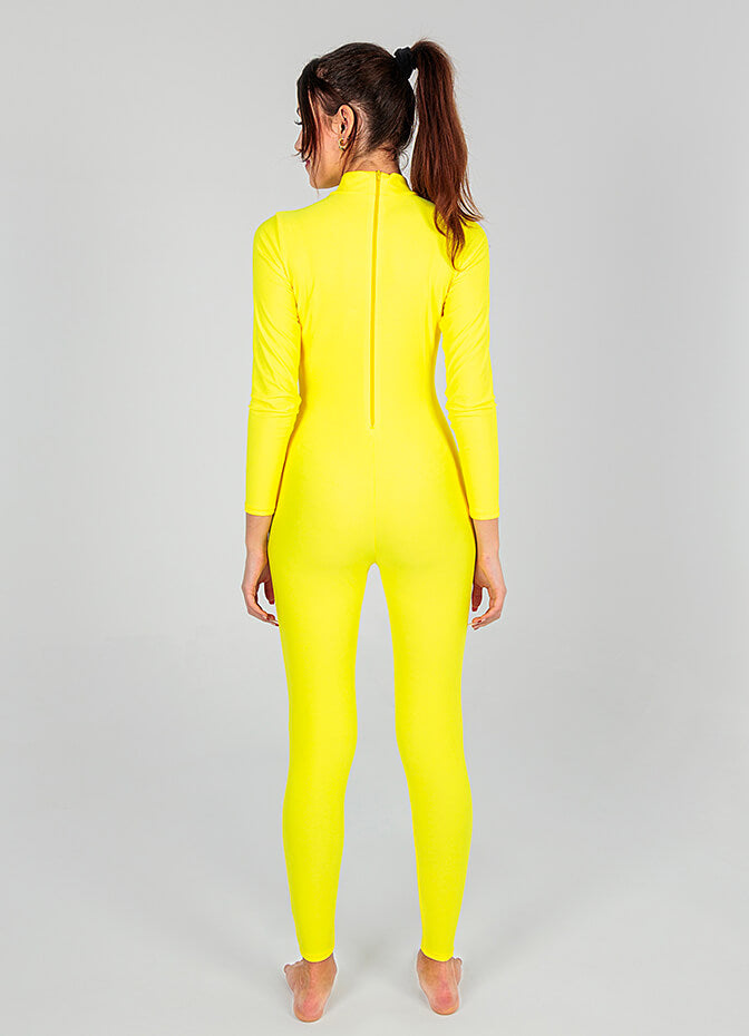 Womens Turtleneck Long Sleeve Unitard