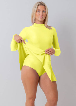 Speerise Women Dance Leotard with Skirt