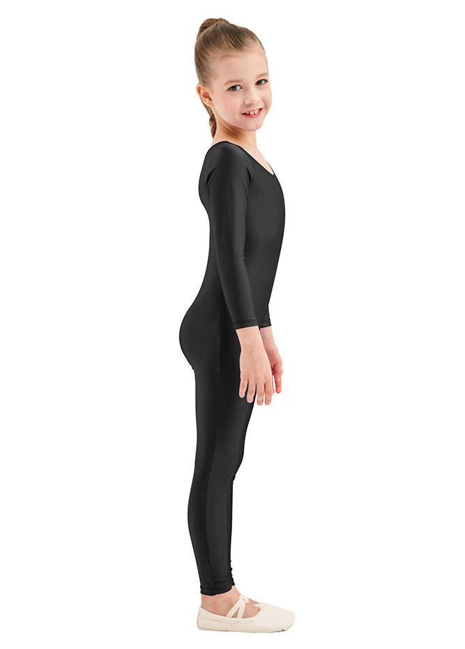 black long sleeve unitard