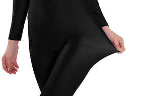 Speerise Womens Scoop Neck Unitard with Stirrup