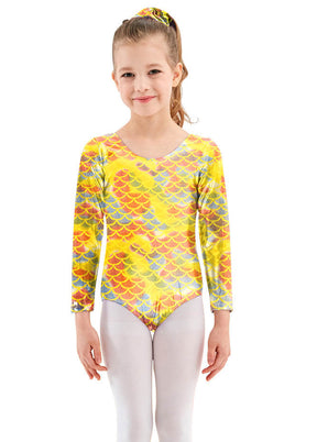 Yellow Fish Leotards