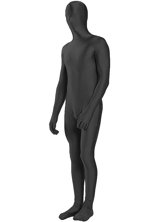 full body black suit