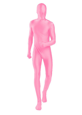 pink zentai suit