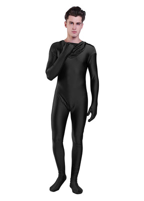 full body black suit