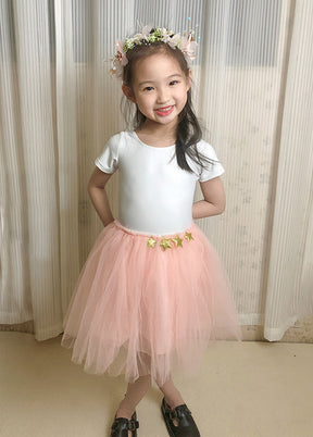 Speerise Girls Short Sleeve Dancewear for Tweens