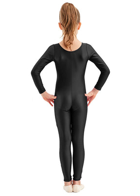 black long sleeve unitard