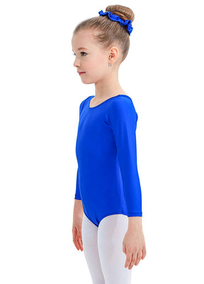 Speerise Girls Roundneck Long Sleeve Leotard