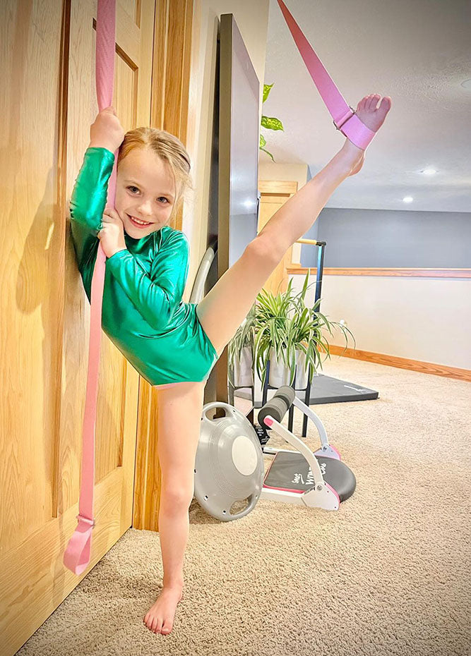 green metallic leotards