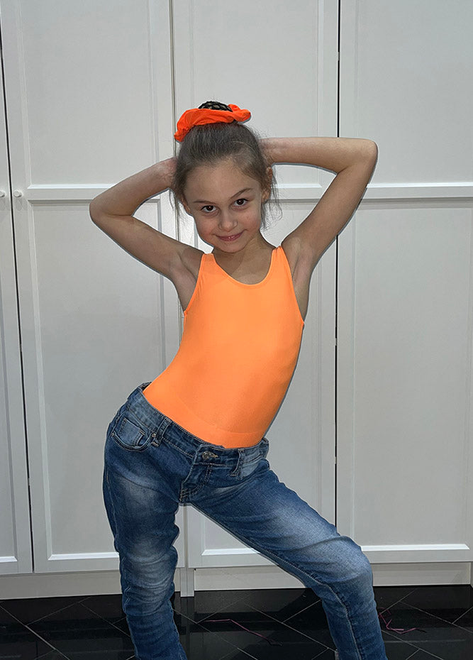 Speerise Girls Sleeveless Tank Stretchy Unitards