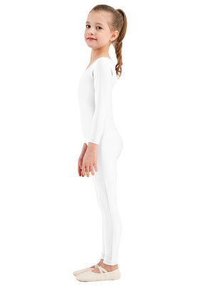 White long sleeve unitard