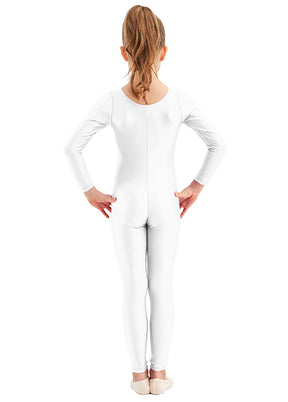 White long sleeve unitard