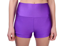 Ladies High Waisted Yoga Shorts