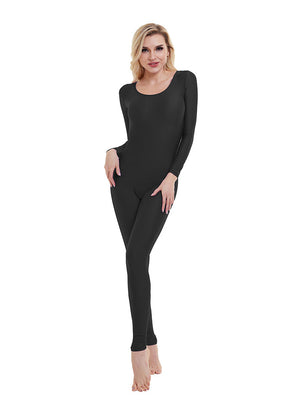 black long sleeve unitard