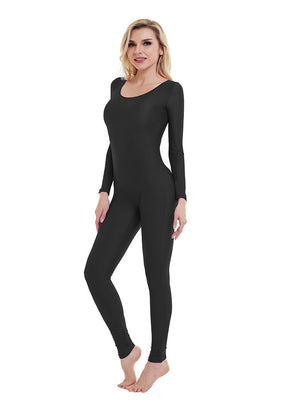 black long sleeve unitard