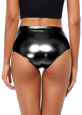 Black High waisted booty shorts