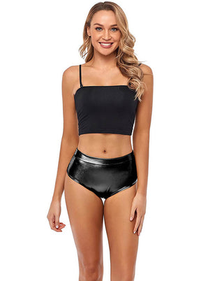 Black High waisted booty shorts