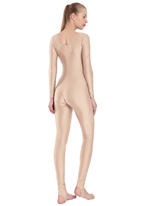Speerise Womens Scoop Neck Unitard with Stirrup