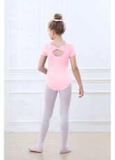 Pink Cap Sleeve Leotard