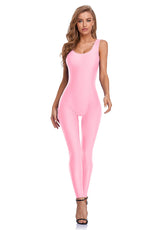 Ladies Tank Pink Dance Unitard
