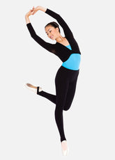 Speerise Womens High Waist Foot Stirrup Sports Leggings