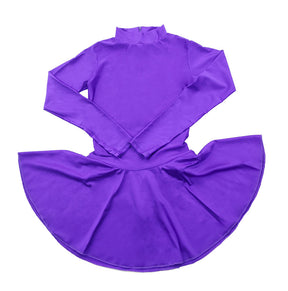 Speerise Women Dance Leotard with Skirt